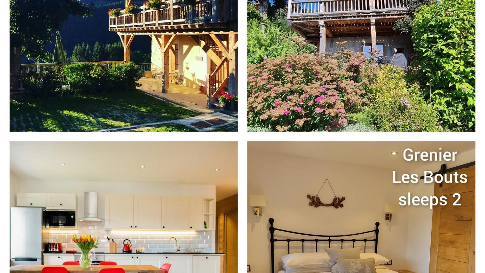 Family Stays In Petite Ferme Les Bouts & Grenier Les Bouts - 2 Properties Side By Side La Côte d'Arbroz